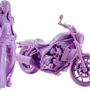 PLAMAX MF-101 Rider's portrait Honda Rebel 1100 ラベンダー