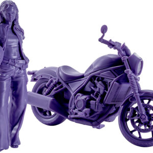 PLAMAX MF-101 Rider's portrait Honda Rebel 1100 ネイビー