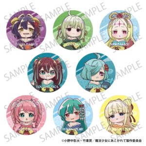 魔法少女にあこがれて トレーディングきらきら缶バッジ デフォルメ 花魁ver.【BOX】