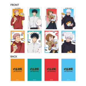 アニメ『呪術廻戦』5周年 描き下ろしトレーディングホログラムミニフォトカード GiGOコラボ2026ver.【BOX】