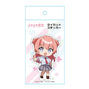 「よわよわ先生」ダイカットステッカー 瑞希(制服Ver.)